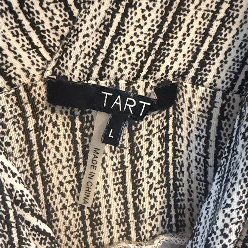 Tart Striped Maxi Dress in Black and White - Picture 2 of 7